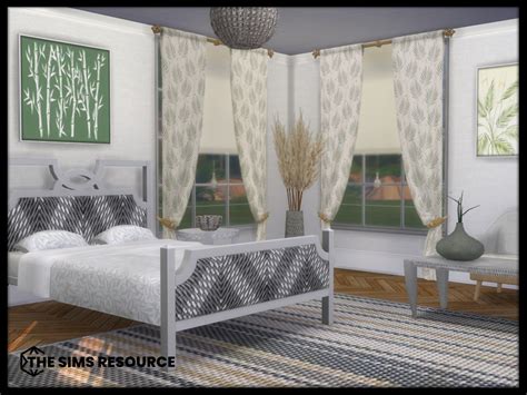 The Sims Resource The Rattan Effect Bedroom