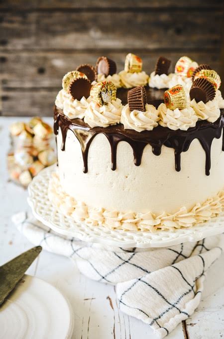 Chocolate Peanut Butter Layer Cake The Cake Chica