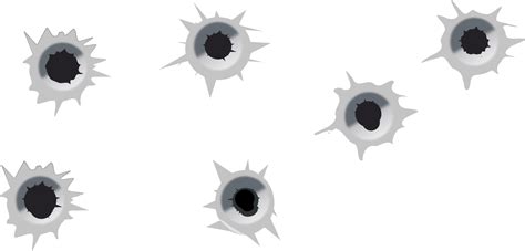 Bullet Holes Png Isolated Free Download Png Mart