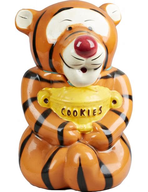 Walt Disney Productions Tigger Ceramic Cookie Jar