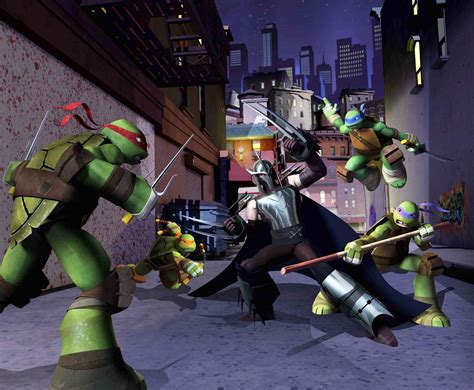 Teenage Mutant Ninja Turtles Vs Shredder Desktop Wallpapers Wallpaper Cave