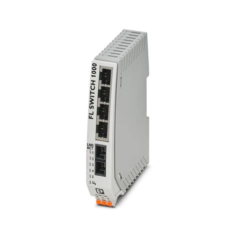 1084159 Switch Ethernet Phoenix Contact Fl Switch 1000 4 Ports Rj45