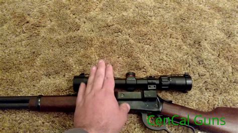 Lever Action Rifle Scope Mounts