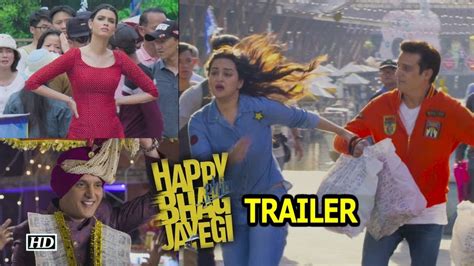 Happy Phirr Bhag Jayegi Trailer Sonakshi Dianas Confusion Begins Youtube