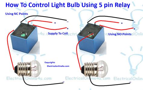 5 Pin Relay Wiring Diagram Driving Lights