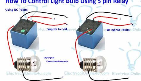 5 Pin Relay Wiring Diagram - Use Of Relay