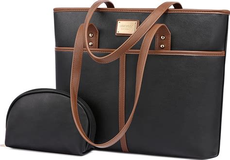 Lovevook Laptop Tote Bag For Women 156 Inch Work Tote