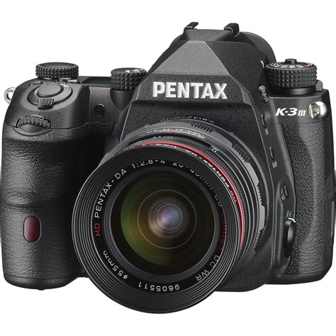 Pentax K 3 Mark Iii Dslr Camera Black Digital Slrs Shashinki