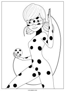 Desenhos de Miraculous Ladybug Para Colorir Páginas Para Impressão Grátis
