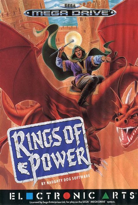 Rings Of Power 1991 Genesis Box Cover Art Mobygames
