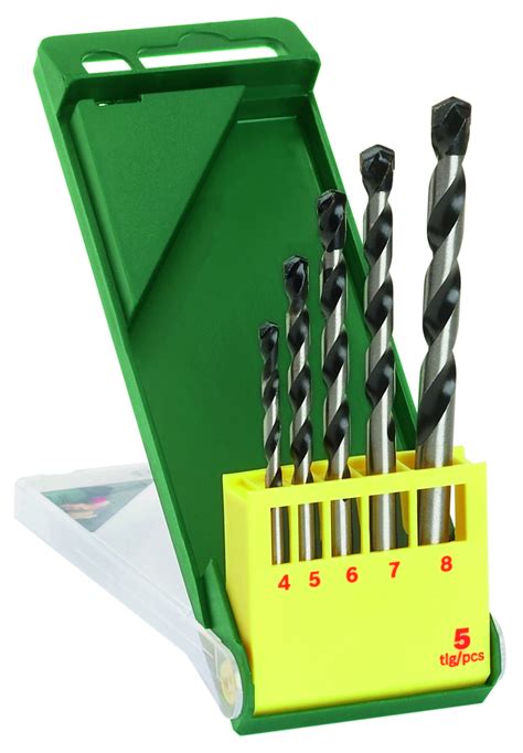 Bosch 2607019445 5 Piece Concrete Drill Bit Set 1 Pack Of 5 From