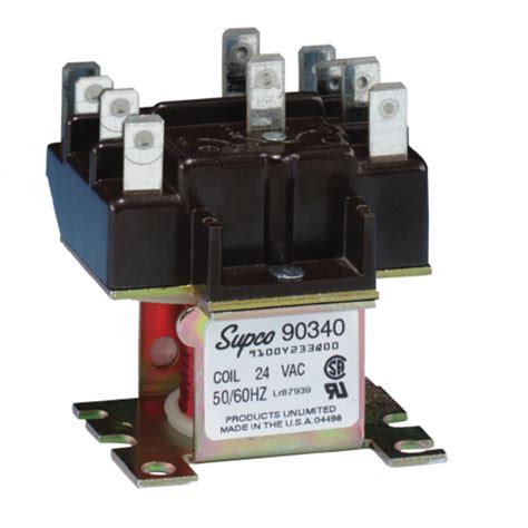 Supco 90340 Switching Fan Relay Double Pole Double Throw Hvacr