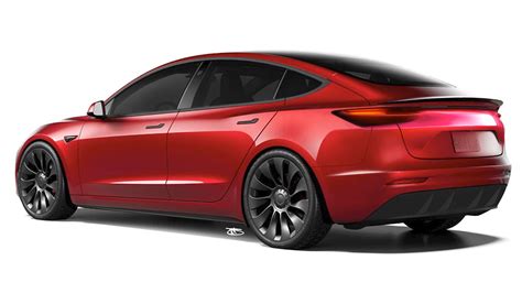 Tesla Model 3 Gets Unofficial Redesign From Youtuber Borrows Rear From