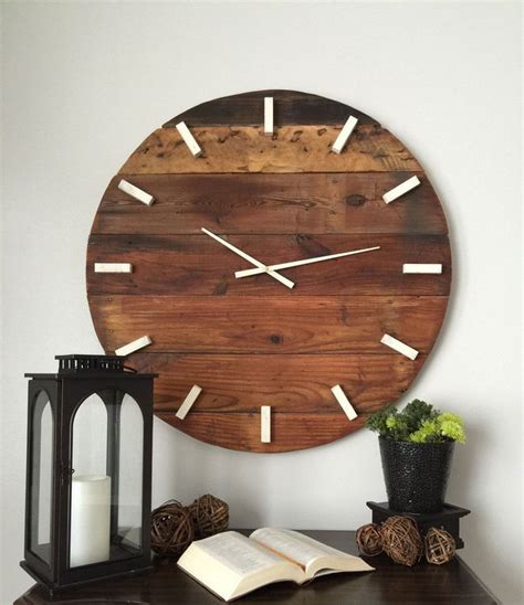 30 Best Diy Wall Clock Designs From Pallet Woods Wall Clock Design