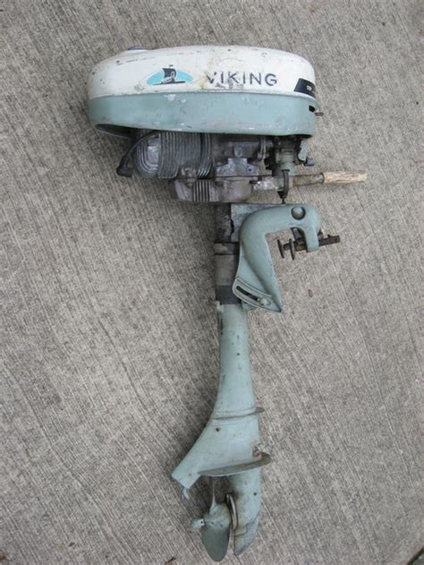 35 Hp Viking Outboard Motor Model 34801 Circa 1968 Parts Saanich Victoria