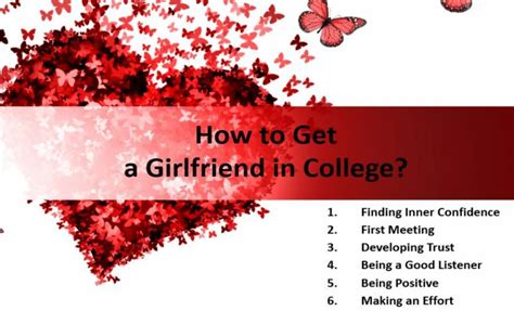 How To Get A Girlfriend In College In 6 Steps With Recommendations Wr1ter