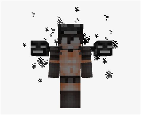 The Wither Girl Minecraft Wither Girl Free Transparent Png Download