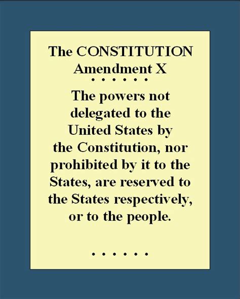 Bill Of Rights10th Amendment God Bless America Pinterest