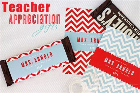 Free Printable Teacher Appreciation Candy Bar Wrappers Printable