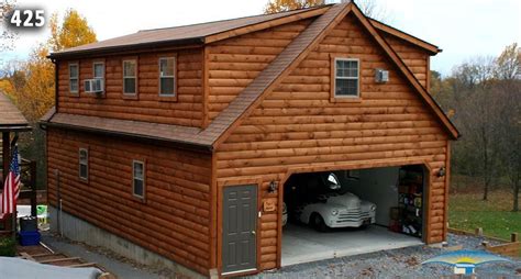 Famous Concept Log Garage With Apartment Plans Top Inspiration