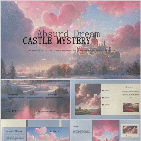 Castle Mystery Powerpoint Template