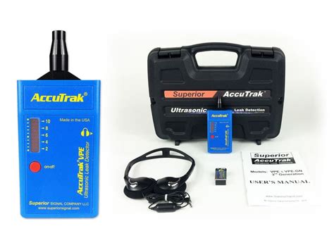 Accutrak Vpe Basic Kit Ultrasonic Leak Detector Tequipment