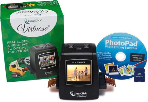 Virtuoso® Scanner Convert Film Slides And Negatives To Digital  P Clearclick