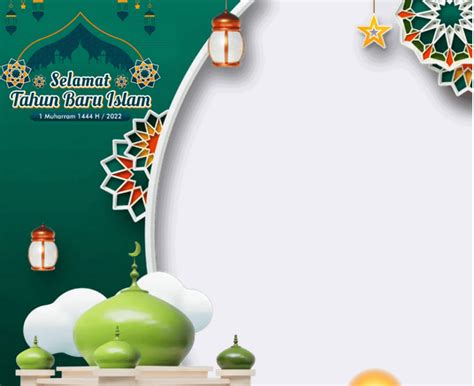 20 Twibbon Terbaru Tahun Baru Islam 1 Muharram 1444 H Desain Menarik