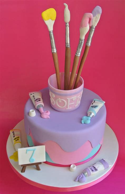 Artist Cake Decorated Cake By Eunicecakedesigns Cakesdecor