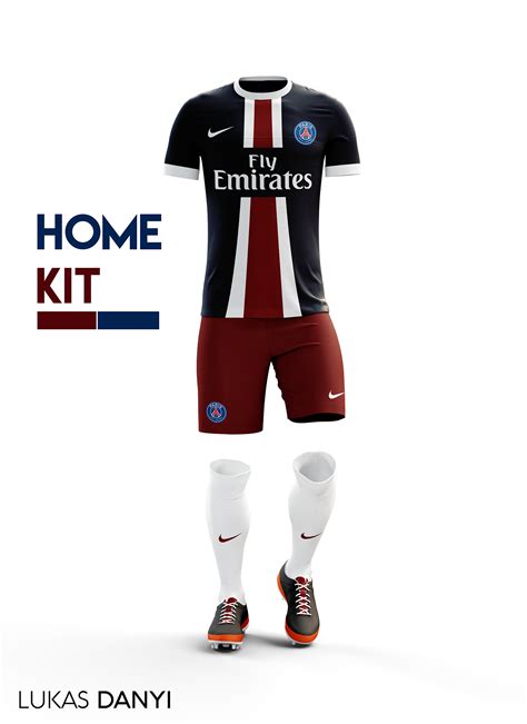 Paris Saint Germain Football Kit 1617 On Behance
