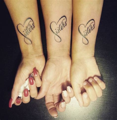 48 Deeply Meaningful Sister Tattoo Ideas Livinghours Sister Tattoos
