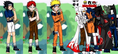 Dress Up Naruto And Friends Dressup24h Photo