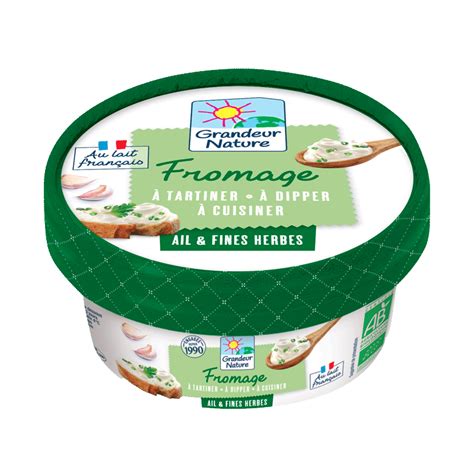 Fromage à tartiner ail fines herbes