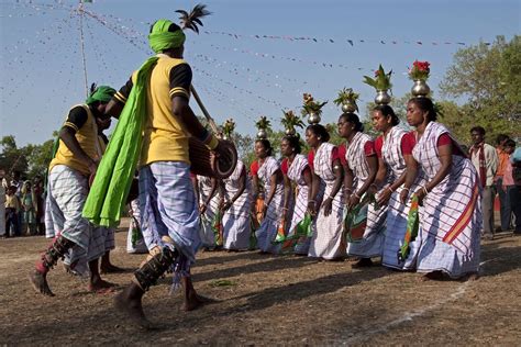 A Moment Of Sring Festival Of Santhal Tribes Smithsonian Photo