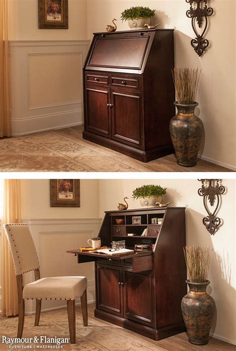 You can turn a weird wall into a focal point. Jennings Laptop Desk Armoire | Desk in living room, Home, Armoire desk