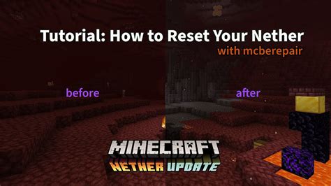 Minecraft Magic How To Reset The Nether In Minecraft Bedrock Edition