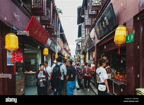 Buildings And Shophouses Built In Traditional Chinese Architecture