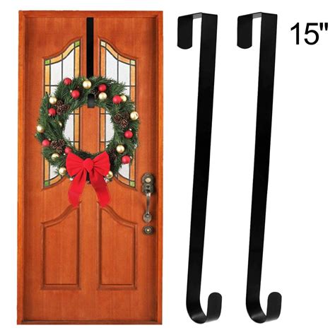Wreath Hanger Over The Door Hooks 15 Window Wreath Holder Metal Hook