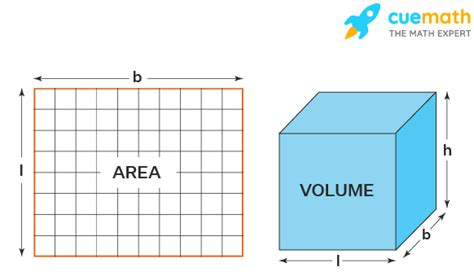 Difference Between Area And Volume