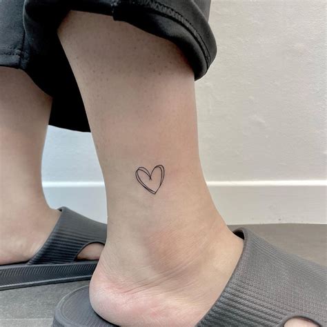 Small Heart With Flowers Tattoo Best Flower Site