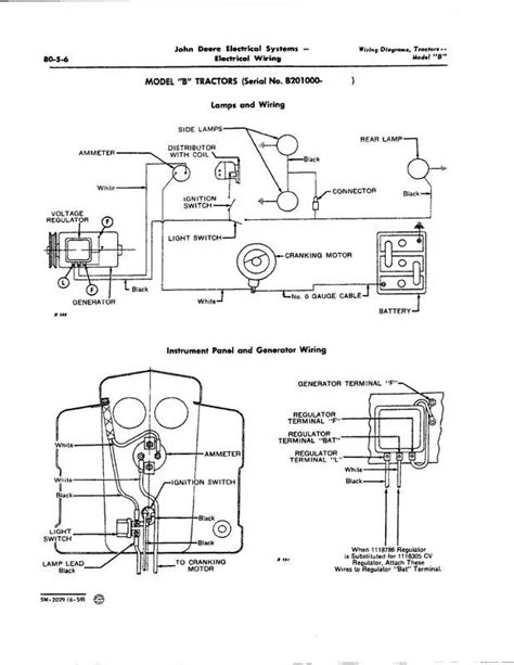 1952 John Deere B Wiring Diagram