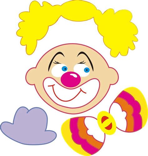 Sammlung von karolin • zuletzt aktualisiert: Clown basteln mit Kindern zu Fasching - Vorlagen, Ideen und Anleitungen | Clown basteln, Clown ...
