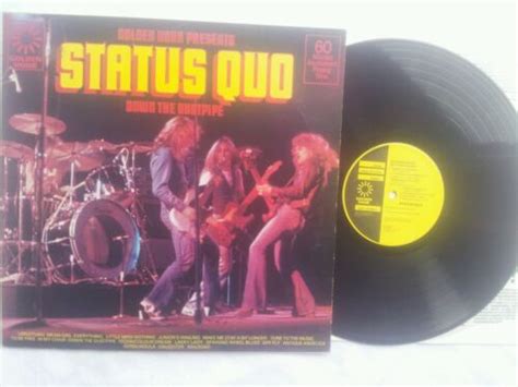 Status Quo Down The Dustpipe England 12 Inch Vinyl Lp Original 1971 Mega Rare Ebay