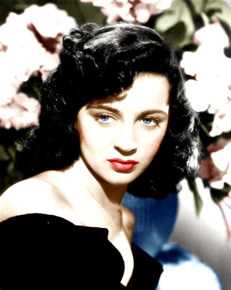 Gail Russell Color By Brenda J Mills Vintage Hollywood Stars