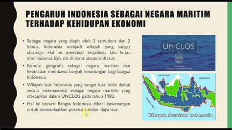 Geografis Indonesia X Pengaruh Indonesia Sebagai Negara Maritim Terhadap Kehidupan Ekonomi