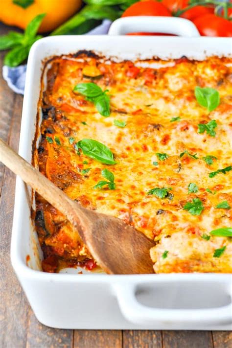 Quick And Easy Vegetable Lasagna Dessert Now Dinner Later