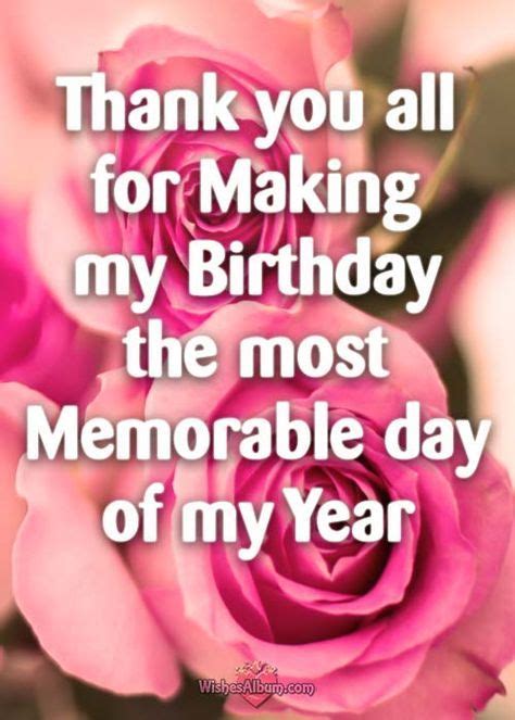 Thanks Quotes For Birthday Wishes To Friends Thank You Notes And
