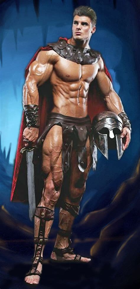 Gladiator In A Cave Builtbytallsteve Blogspot Com Warrior Men