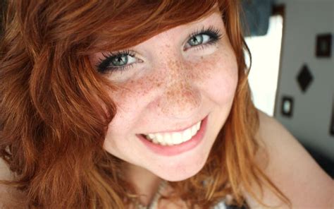 Redhead Freckles Blowjob Pov