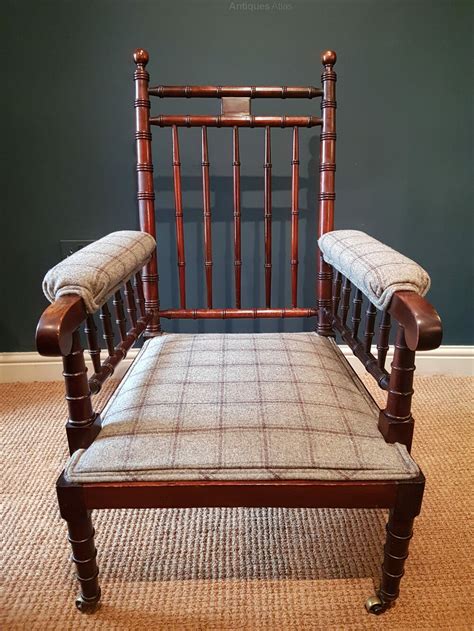 Victorian Mahogany Gillows Style Library Chair Antiques Atlas